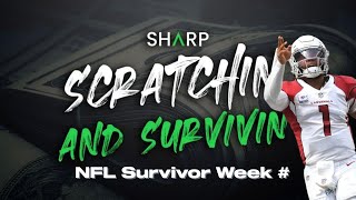 Win Your Big Money NFL Survivor Pool Week 1 - Sharp App Scratchin' And Survivin' screenshot 5