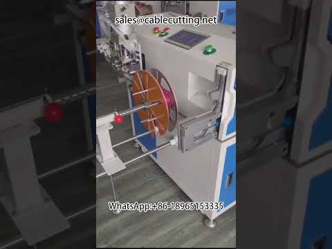 Cable Winding Machine with Meter Counting and Row Cutting Winding and Tying