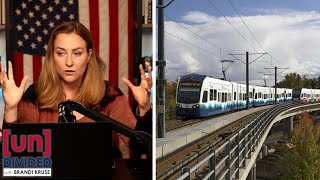 Light rail tracks sinking near downtown Seattle