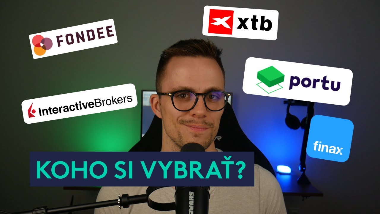 Ktorá platforma je najlepšia na INVESTOVANIE? XTB, Interactive Brokers, Fondee, Portu alebo Finax?