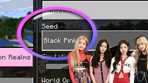 Minecraft "Black Pink" World (Black Pink Seed)