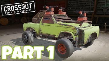 Crossout Mobile | Part 1 - Tutorial and First Build - Gameplay Walkthrough