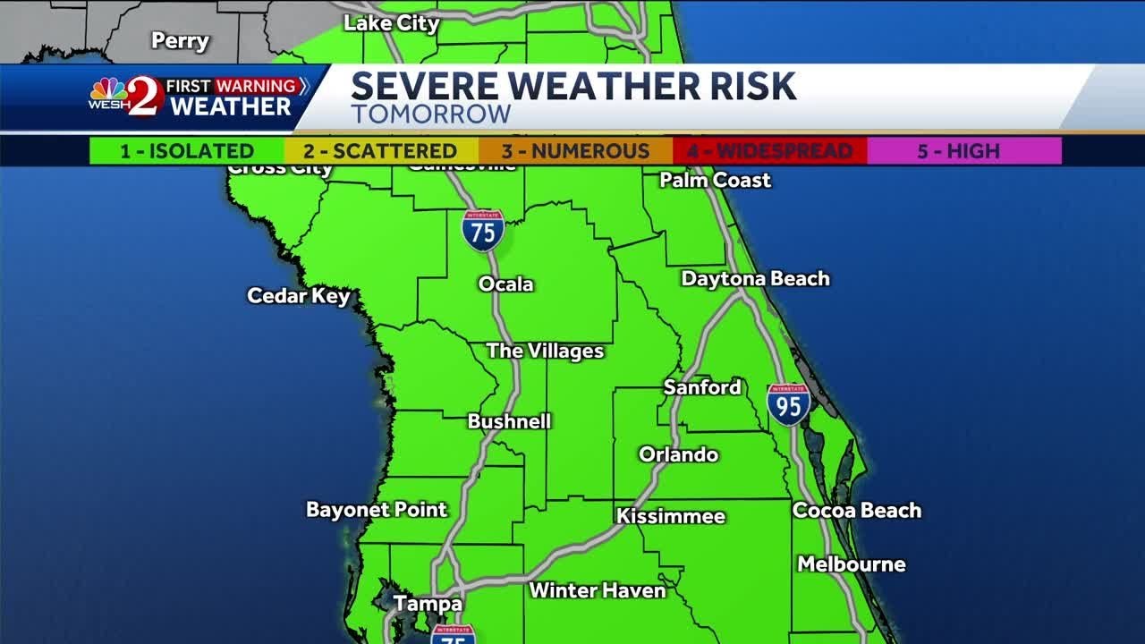 Impact Day: Storms to pose risk in Central Florida on Sunday - YouTube