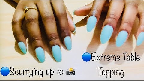 Fast and Unpredictable Scurrying up to Camera ASMR