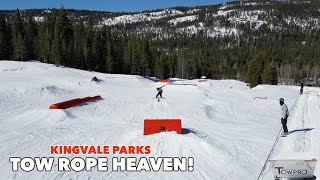 Rope Tow Rail Garden in TAHOE at KINGVALE PARKS!