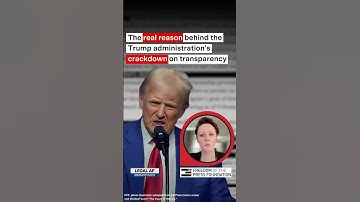 The real reason behind the Trump administration’s crackdown on transparency