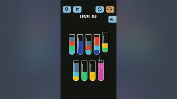 Water Color Sort Level 114 | Level 114