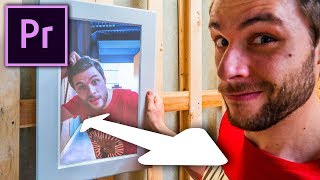 Camera THROUGH MIRROR Transition - Premiere Pro Tutorial screenshot 4