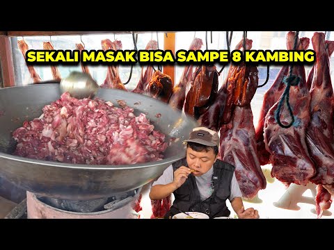 MASAK TENGKLENG SAMPE 8 KAMBING! SALAH SATU WARUNG SATE KLATAK PALING RAME DI BANTUL!