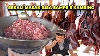 MASAK TENGKLENG SAMPE 8 KAMBING! SALAH SATU WARUNG SATE KLATAK PALING RAME DI BANTUL!