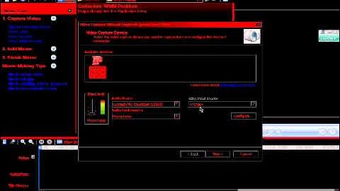 Windows Movie Maker Video Input Problem