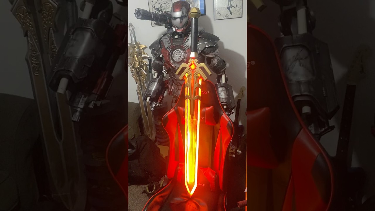 @MarvelRivals 3D PRINTED MAGIK SWORD!!! #shorts #cosplay #3dprinting #marvelrivals #marvel