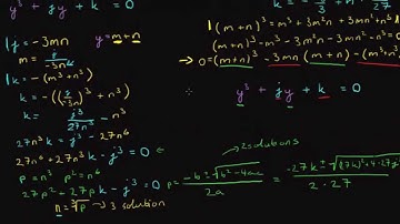 Solving General Cubic Equations Part 2  (Proof of Solvability)