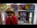 NEW POKEMON ULTRA PRISM COLLECTORS CHEST! EARLY Opening! Lunch Tins Filled With Pokemon Cards!!