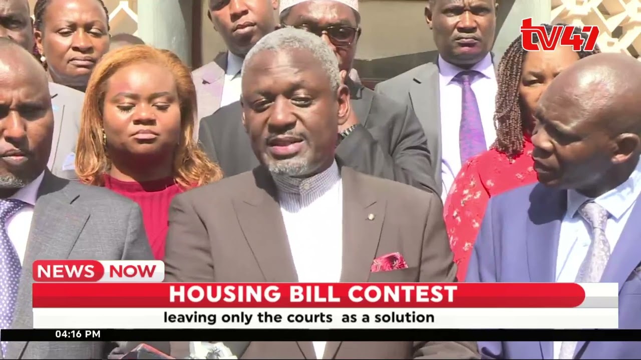 Azimio MPs storm out of National assembly in protest of housing bill