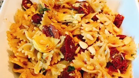 Tuscan Pasta Salad--PERFECT FOR SUMMER BBQ'S!