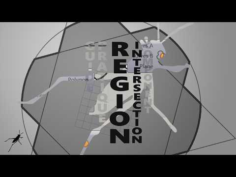 Grasshopper: プリミティブから複雑な形状を生み出すRegion Intersectionのロジック