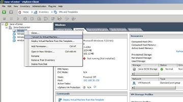 VMware Basics - How To Create a Template for Virtual Machine
