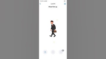 Easy game level 59 Cheer him up walkthrough solution