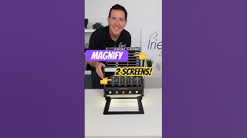 Vergroot op 2 schermen! Voeg CloverView XL toe aan CloverBook Pro XL #oogzorg #toegankelijkheid