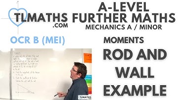 OCR MEI Mechanics Minor F: Moments: 12 Rod and Wall Example