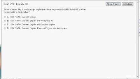 C2070-580 IBM Case Manager V5.0