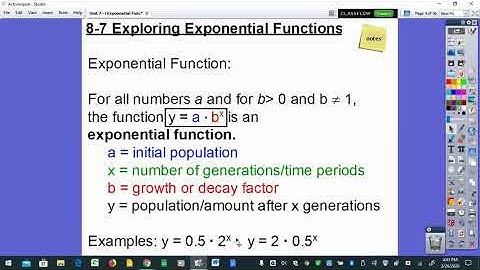 Alg 7-i Exponential Graphs