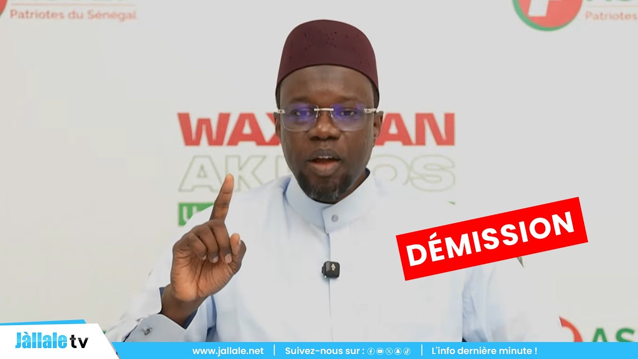 « Amna ñu bokk Pastef bëgg Diomaye limogé ma… », Sonko lâche une bombe et choque tout le monde