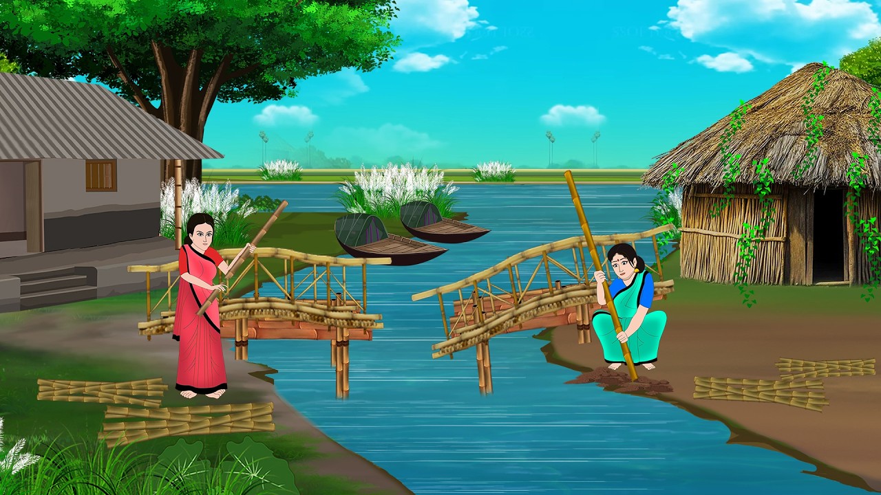 नदी किनारे दो घमंडी बहनों का घर | Nadi Kinare Do Ghamandi Bahnon Ka Ghar | Moral Stories