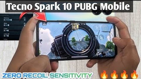 Tecno Spark 10 ki PUBG Mobile Sensitivity Setting 🔥 Tecno Spark 10 PUBG Mobile Sensitivity 🔥0 Recoil