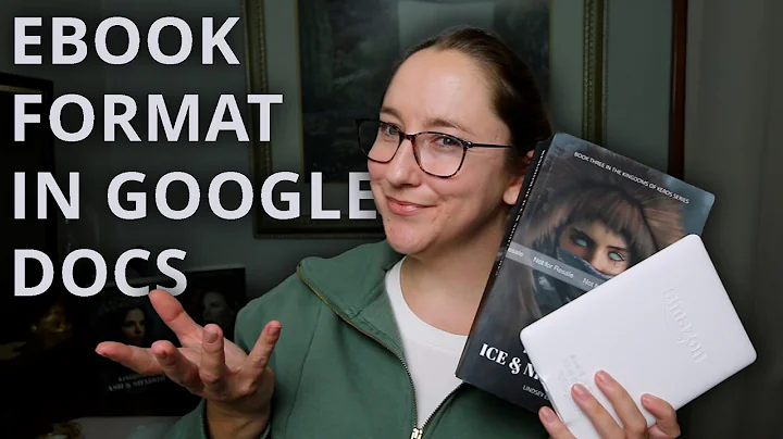 Format eBooks for Free in Google Docs #indieauthor