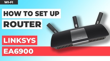✅ How to Set Up LINKSYS EA6900 | How to Setup LINKSYS AC1900 WiFi Router