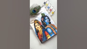 Radha Krishna cute 🥰 Drawing part 2 #krishna #shorts #art #drawing #radhakrishna
