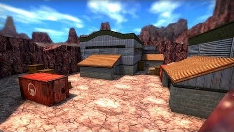 Counter Strike 1.6 | exploring map de_nuke