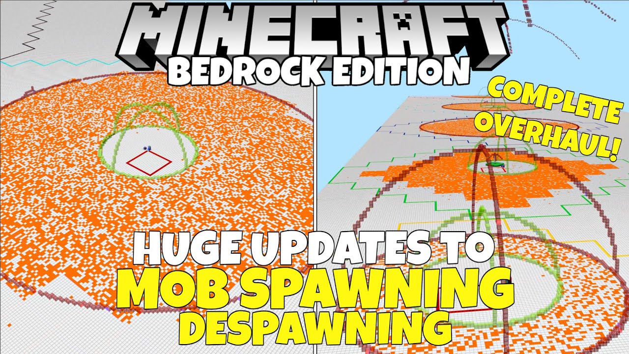 Mojang Fixed Mob SPAWNING And DESPAWNING In Minecraft Bedrock Edition