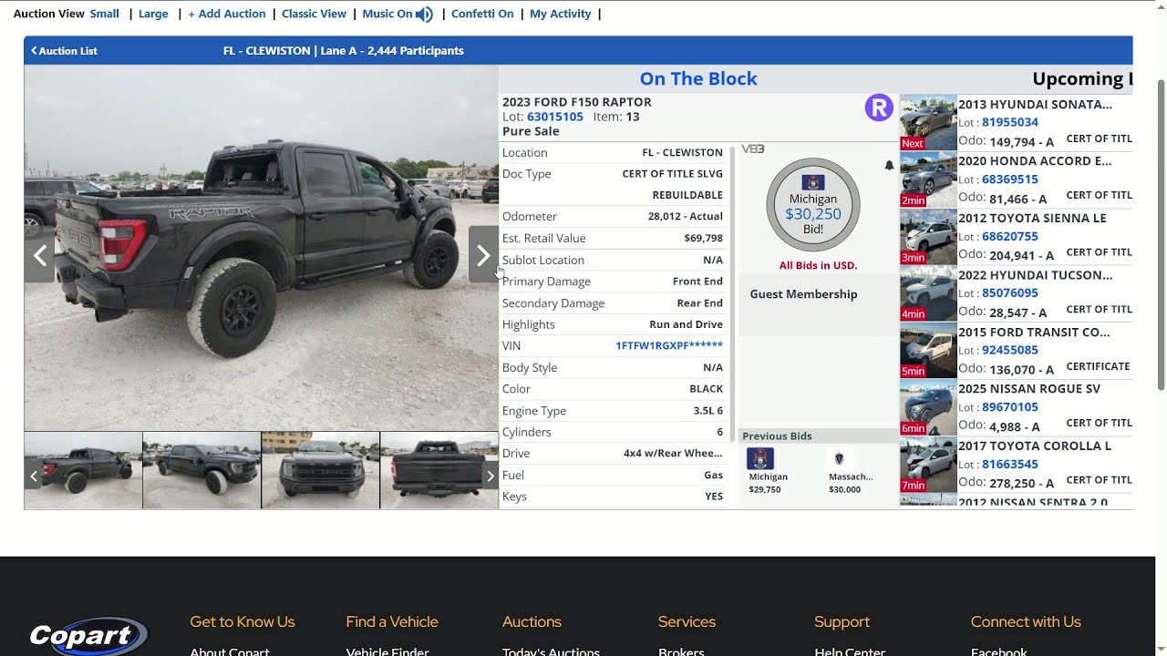 Cars from Copart USA Full Auction Review | 227 - YouTube