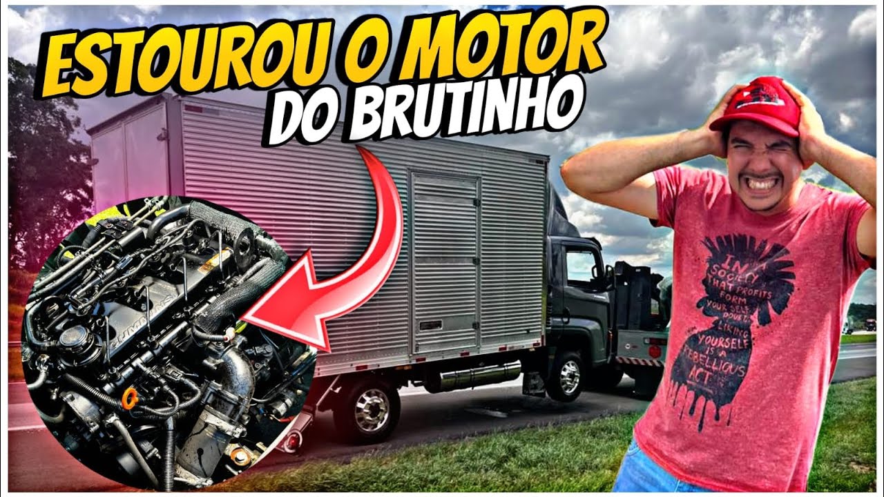 Motor do express explodiu óleo pra todo lado