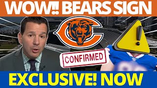 JUST HAPPENED! BEARS' NEW SIGNING SET TO BOOST THE TEAM! Chicago bears news today