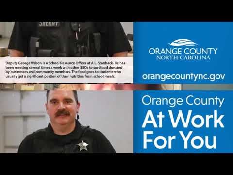 Orange County NC Responds to COVID 19