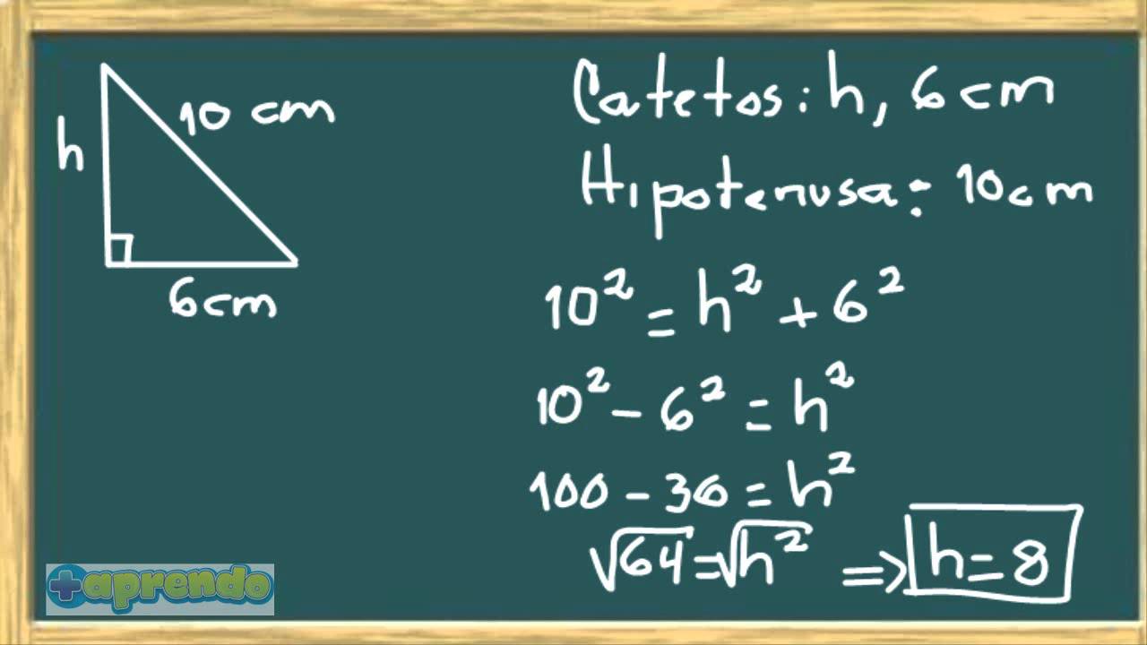 Teorema De Pitagoras Ejercicios Youtube