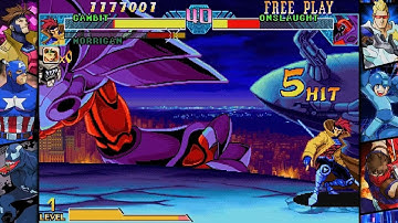 MARVEL vs. CAPCOM Gambit Ending