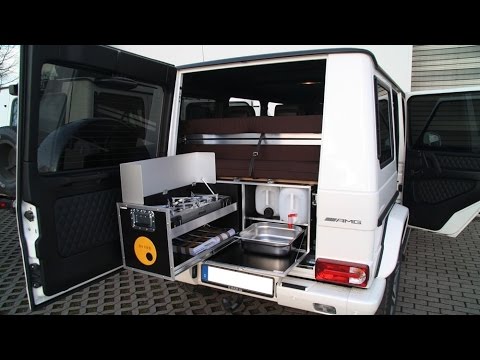 Ququq an all-in-one camper box by G-Box for The G-Class ...
