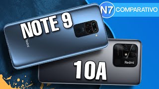 NOTE 9 VS REDMI 10A | Comparativo