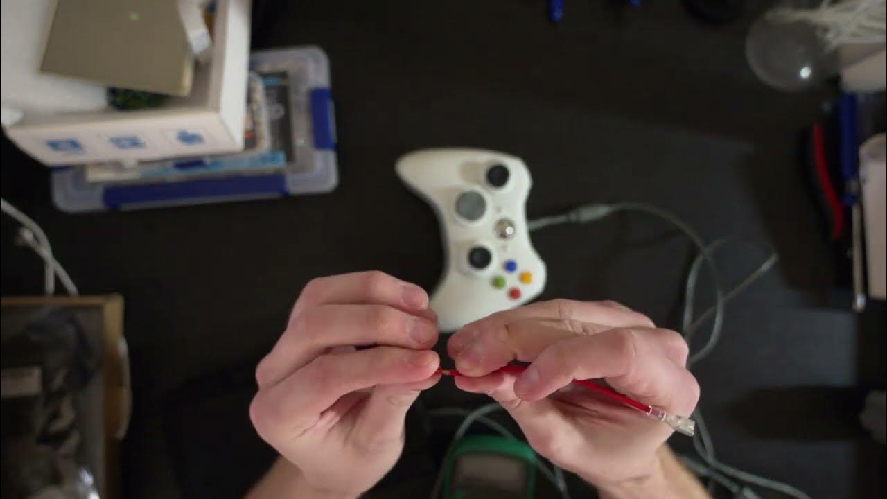 Repair a wired xbox controller with intermittent connection issues