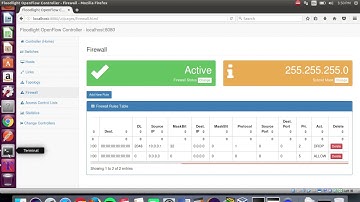 ARP Spoofing Demo in SDN (Floodlight Controller)