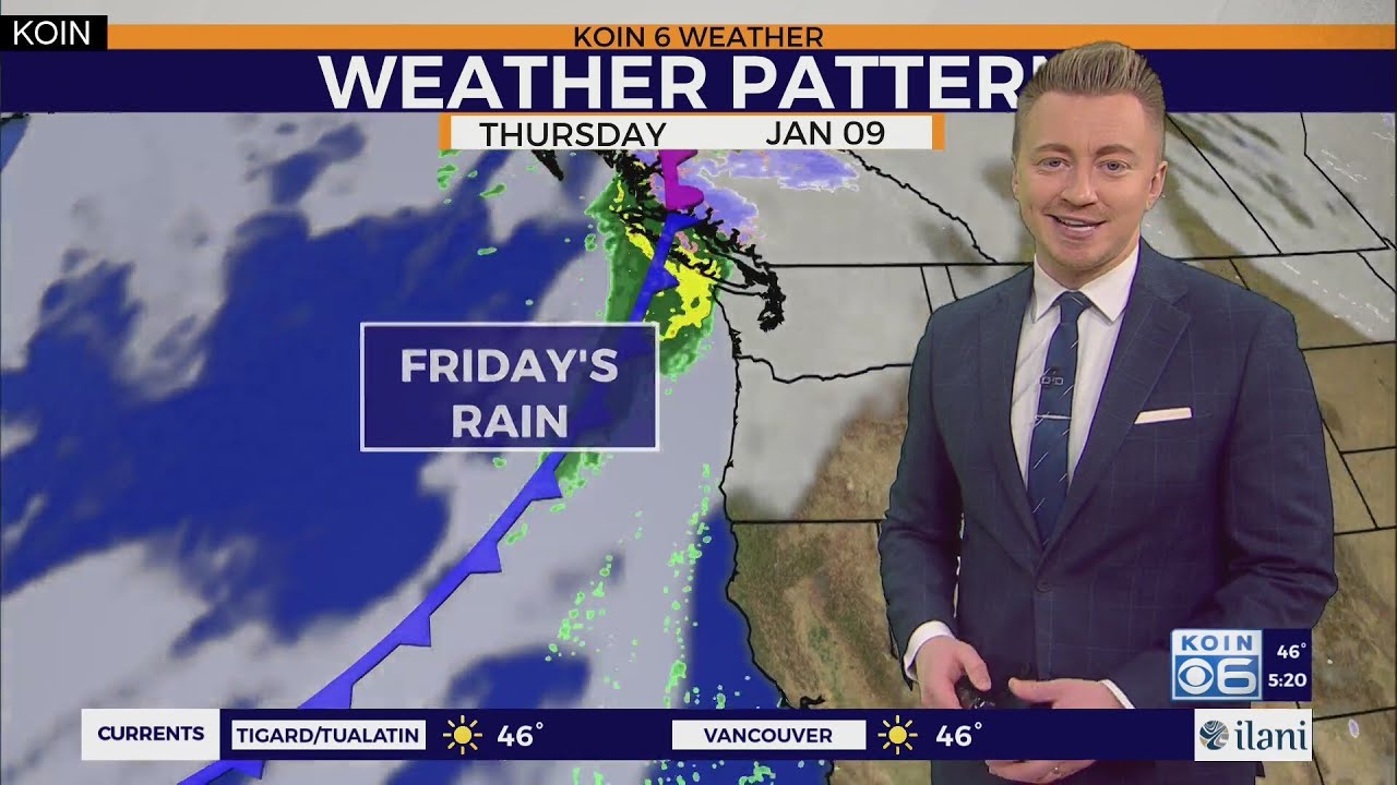 Rain on the way for the PNW - YouTube