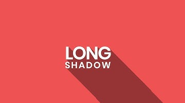 How To Make Long Shadow In Photoshop - Any Version l No Script or Plugin l Simple Method