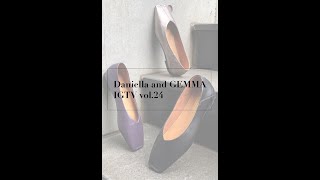 Daniella and GEMMA IGTV vol.24﻿ 2020 Fall&Winter﻿ ﻿ “トゥステッチフラットシューズ"