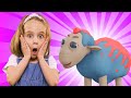 Baa Baa Black or Blue Sheep? | Kinderwood Kids Songs