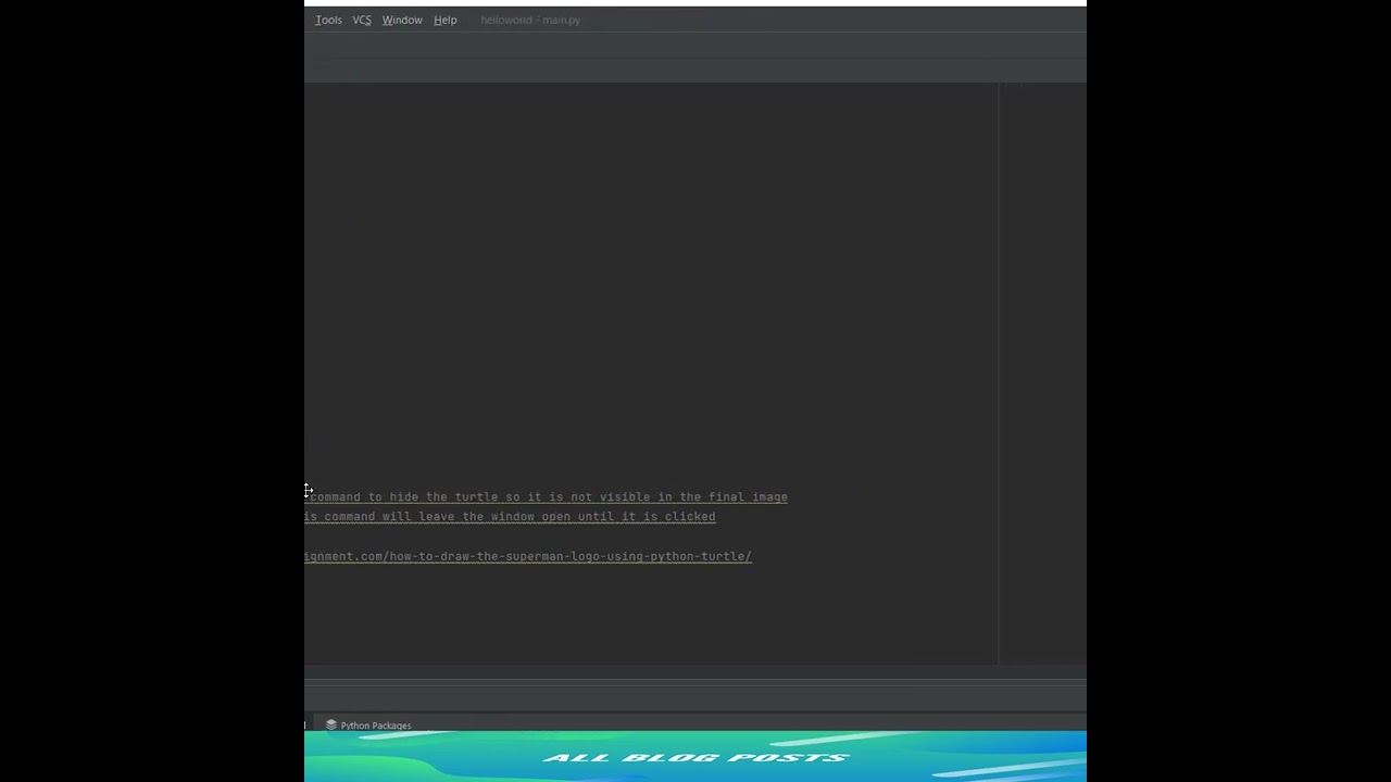 wait to see this surprising logo| Create DC comics chracter logo using python turtle|